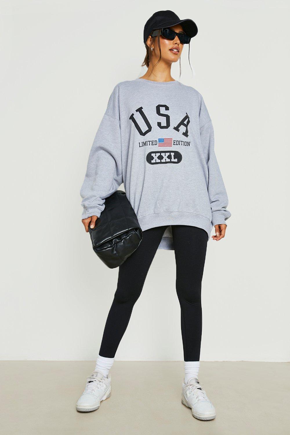 American slogan sweatshirt sale